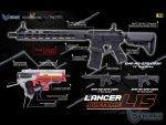 EMG AEG- Lancer Systems L15 Ray  Gerek Carbon 8`` Siyah